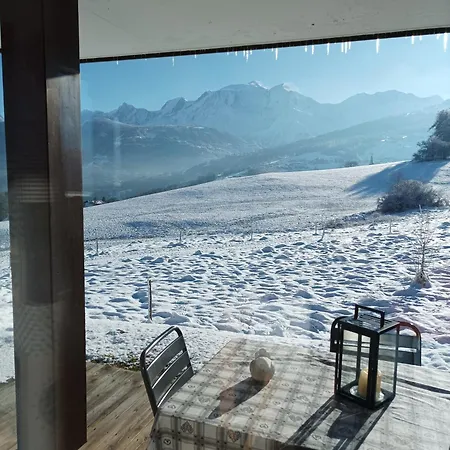 Apartment Rez De Chaussee Tres Calme Vue Mont-blanc *